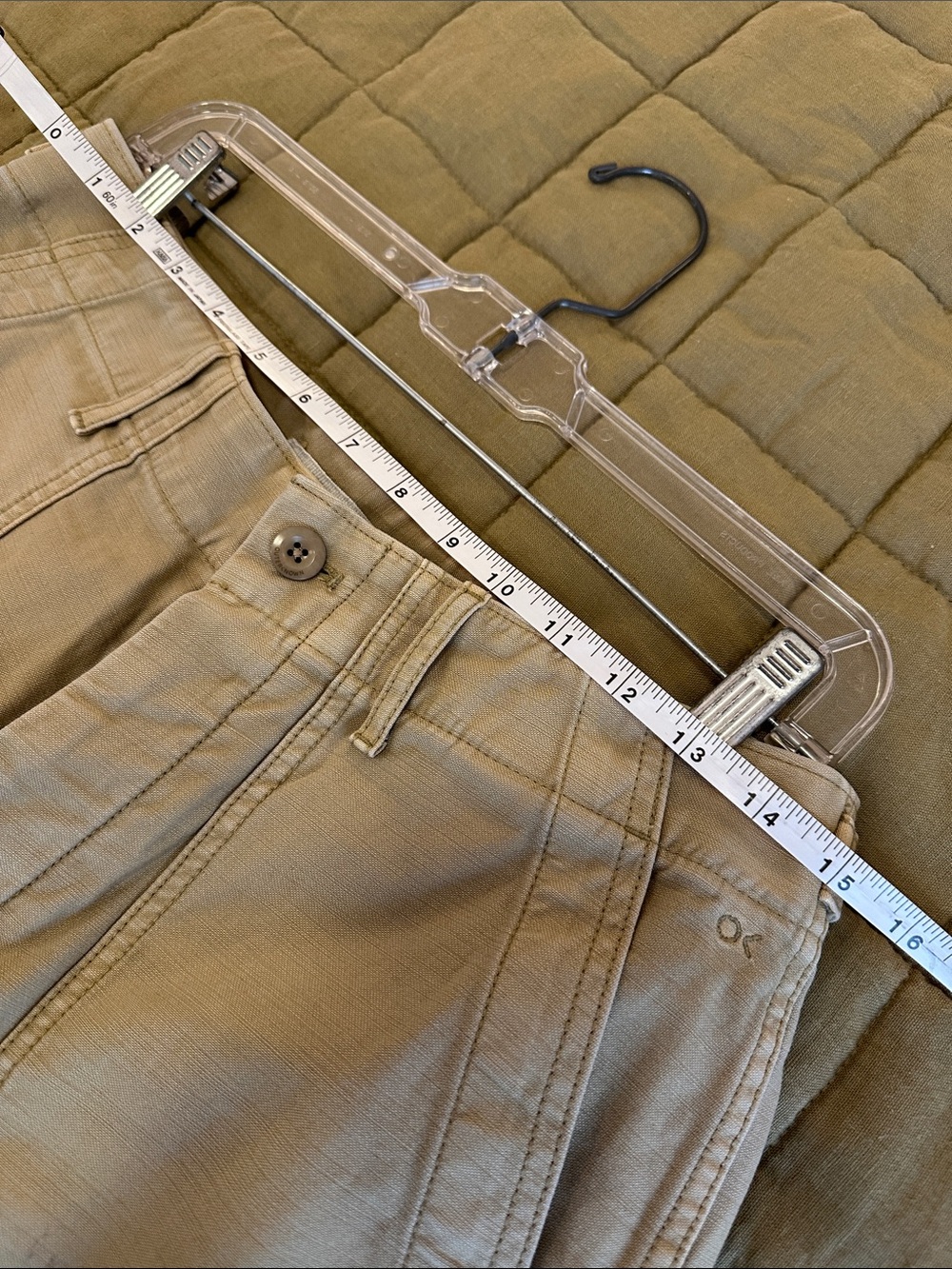 Outerknown women’s utility pants in Khaki size 8 - Picture 6 of 8